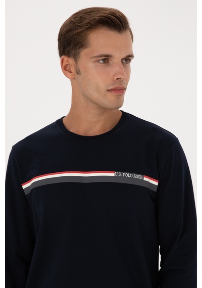 U.s. Polo Assn. Erkek Lacivert Pijama Takım 50318540-vr033 Lacivert