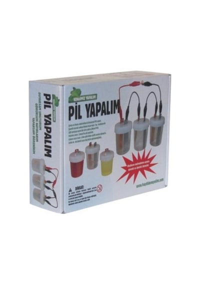 Pil Yapalım Deney Seti Pil Yapımı Seti