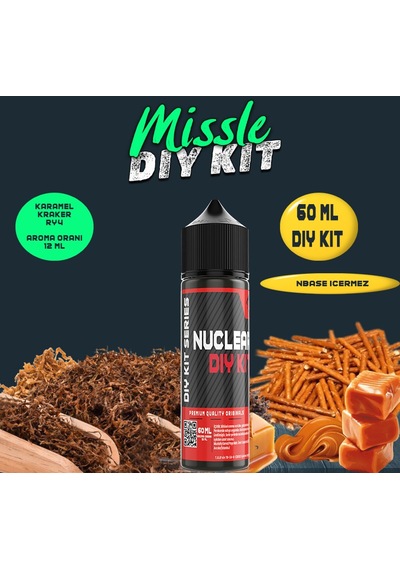 Nuclear 60 Ml Dıy Kit Missle Gıda Aroma 12 Ml Aroma İçerir