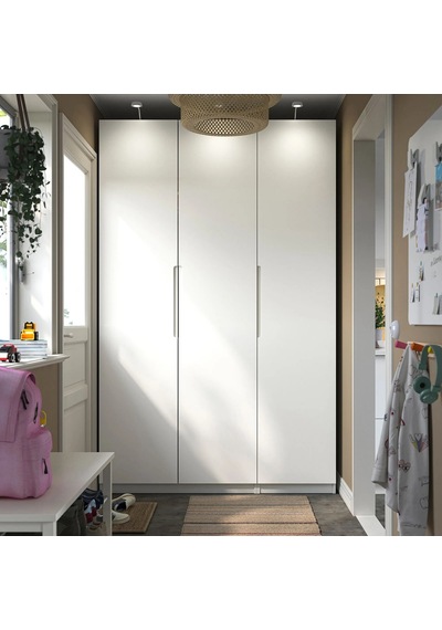 Ikea Beyaz Ferah Kapaklı Gardırop Beyaz-kırık Beyaz Ikea Beyaz Ferah Kapaklı Gardırop Beyaz-kırık Beyaz