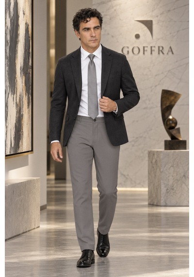 Goffra Erkek Flexon Ultra Esnek Relaxed Beli Lastikli Jogger Pantolon Koyu Gri M702-r0433-02 Goffra Erkek Flexon Ultra Esnek Relaxed Beli Lastikli Jogger Pantolon Koyu Gri M702-r0433-02