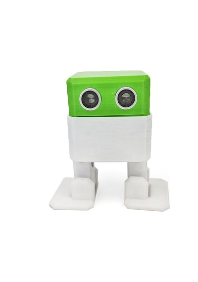 Otto Robot Plastik Parçaları Demonte Set - Eğitici Stem Ve Kodlama Robotu Gövdesi