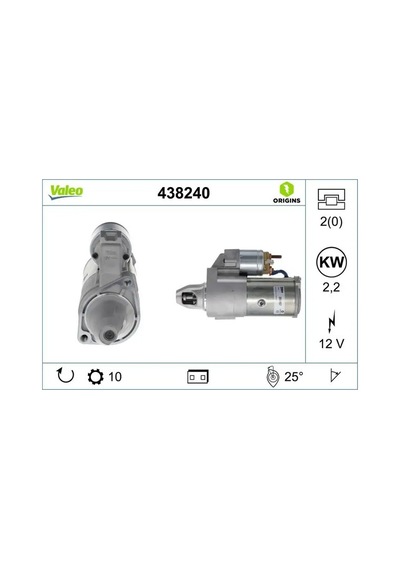 Mercedes Cls 350 C219 Mars Motoru 2009-2011 Valeo 438240