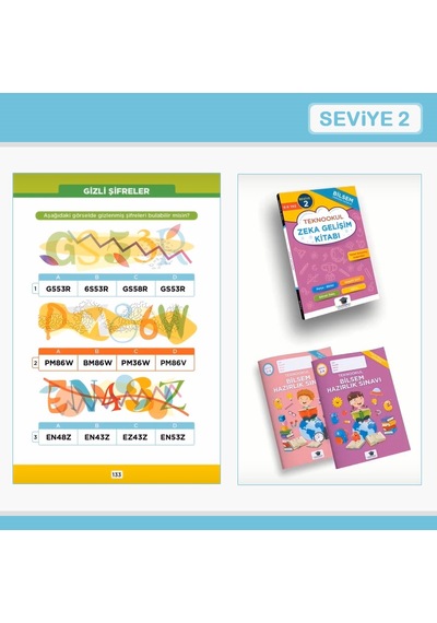 9 Yaş Zeka Ve Dikkat Geliştirme Seti Seviye 2