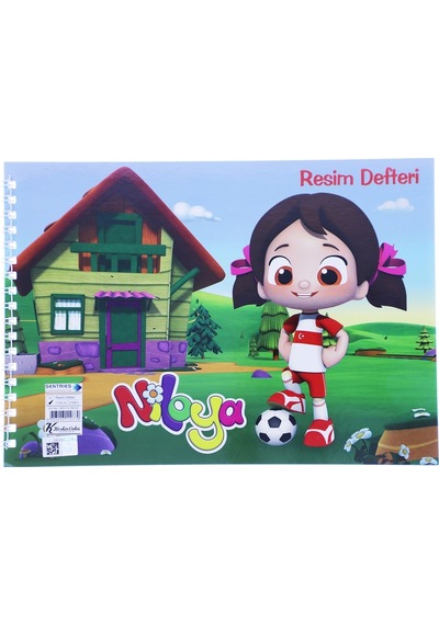 Keskin Color Resim Defteri Spiralli 15 Yp 17x25 Niloya  300115-89 1 Adet