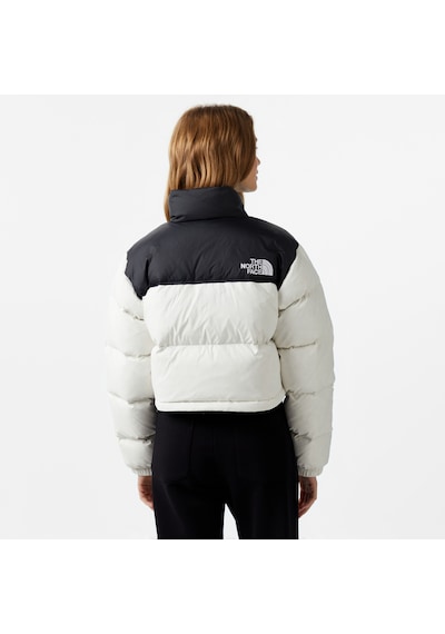 The North Face Nuptse Kadın Beyaz Ceket Düz Nf0a5ggerou1
