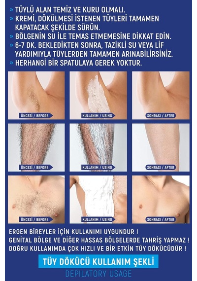 Pratik Tüy Dökücü Ve Azaltıcı 200 Ml - Erkek Spatula Gerektirmez