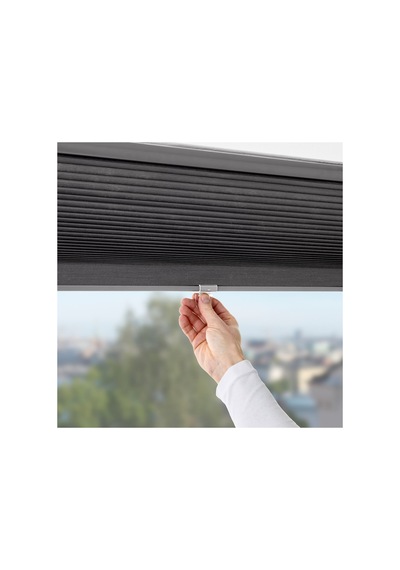 Ikea Hoppvals Stor Perde 80 X 155 Cm Gri