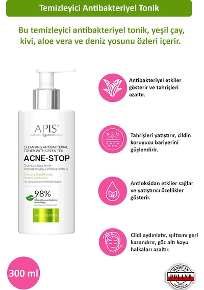 Apis Natural Temizleyici Tonik 300 ML