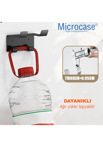 Saç Kurutma Fön Makinesi Tutucu Stand Banyo Organizeri Al4557 Siyah