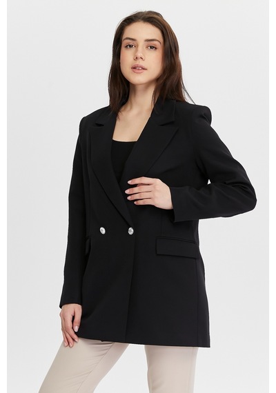 Oversize Dokuma Blazer Ceket 001