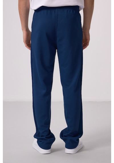 Tommylife Parlament Yüzeyi Dokulu Standart Fit Palazzo Erkek Pantolon - 82171 Parlament