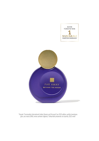 Avon Far Away Beyond The Moon Kadın Parfüm EDP 50 ML + Far Away Beyond The Moon Kadın Parfüm EDP 10 ML + Vücut Losyonu 125 ML + Çanta