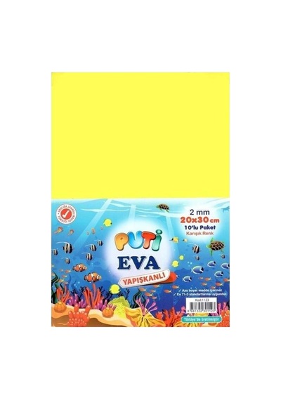 Yapışkanlı Eva 10lu 1123