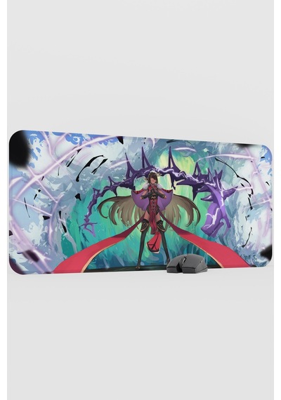 Beidou Genshin Impact Anime Gacha V1 - 90x40 Xxl Gaming Mouse Pad Fare Altlığı