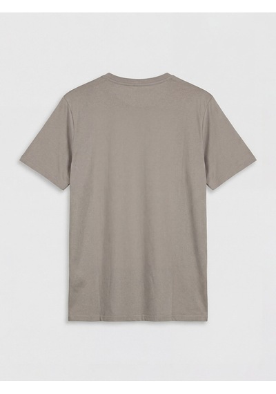 Lcwaıkıkı Classic Bej %100 Pamuk Regular Fit Basic Tişört
