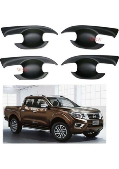 Nissan Navara 2016 Sonrası Dış Kapı Kolu İç Kaplama Abs Siyah