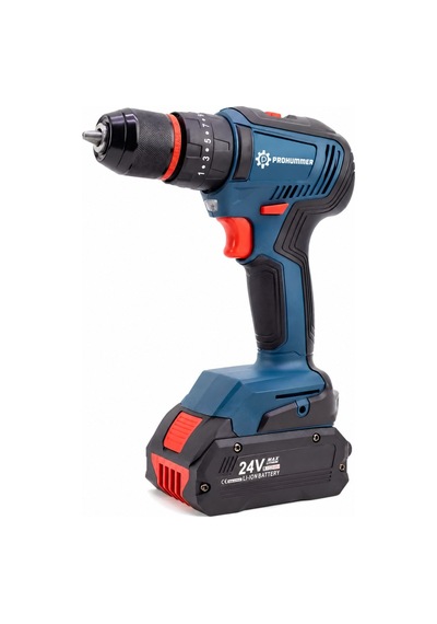 Prohummer Ph344 Professional 21v 3ah Çift Vitesli Metal Mandren Vidalama Matkap Seti