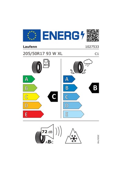 Laufen 205/50 R17 93W XL G Fit 4S LH71 Dört Mevsim Lastiği 2023