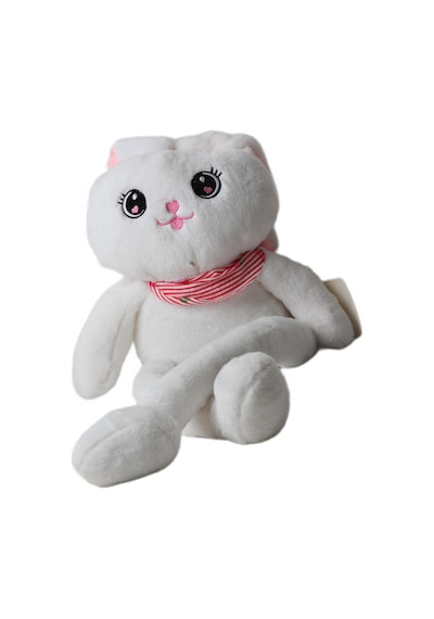 İthal Kumaş Kulakları & Ayakları Uzayıp Küçülen Sevimli Tavşan Peluş Oyuncak & Uyku Arkadaşı 75 Cm. 001