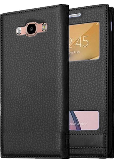 Samsung Galaxy J5 2016 Uyumlu Pencereli Kapaklı Magnum Kılıf