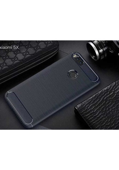 Xiaomi Mi 5x Kılıf Zore Room Silikon Kapak Lacivert
