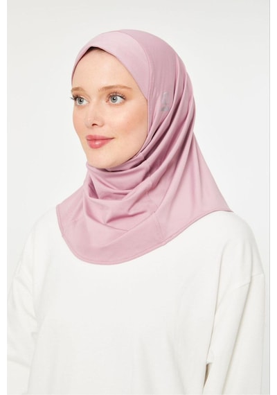 Melodi Scarf Kadın Tesettür Hijab Spor Bone Pudra Pudra