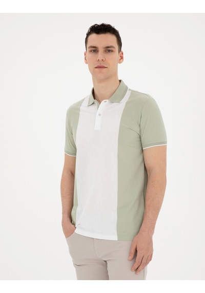 Pierre Cardin Erkek Çağla Tişört 50284314-vr016 Çağla