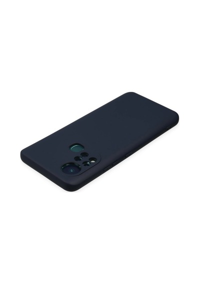 İnfinix Hot 11s Kılıf Nano İçi Kadife Silikon - Lacivert -