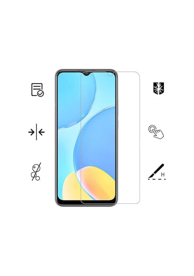 Thegencoo Alcatel 1s 2021 Zore Maxi Glass Temperli Cam Ekran Koruyucu -