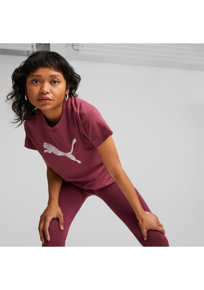 Puma Her Kadın Tişört 676000 22 Kırmızı