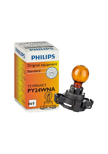 2014-2017 Bmw F10 Lcı Ön Sinyal Py24w 12190c1 Na Philips Turuncu Oto Halojen Ampulü