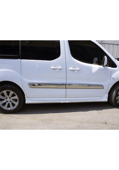 Peugeot Partner Tepee Krom Yan Kapı Çıta 4 Kapı P.çelik 2008-2018