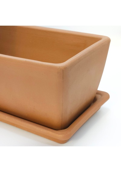 Cassetta Garda 32 Cm Toprak Saksı Terracota