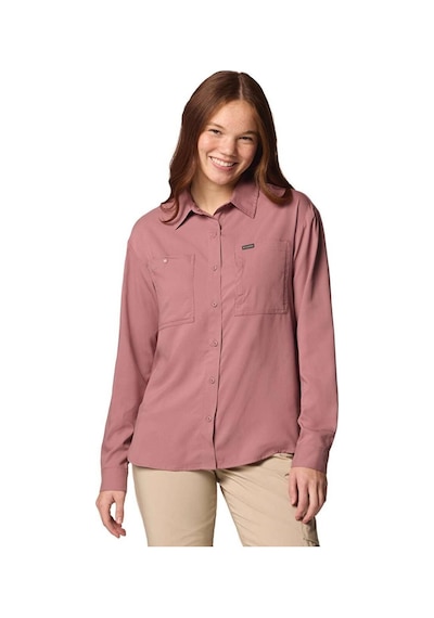 Columbia Silver Ridge Utility Ls Shirt Kadın Uzun Kollu Gömlek Ak9910 Mistik Mor