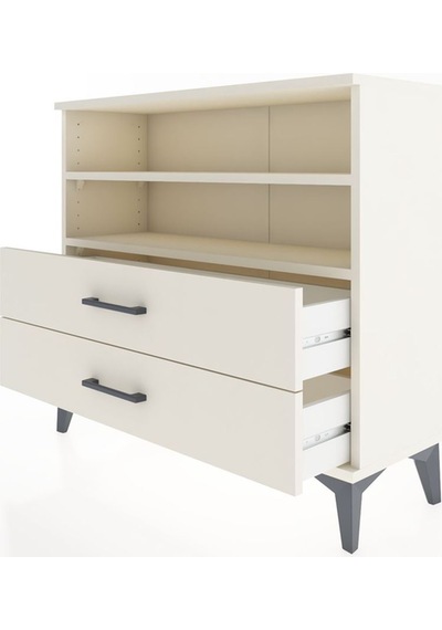 Arges Şifonyer 2 Raflı 2 Çekmeceli 88x30x80 Aytaşı-aytaşı Aytaşı