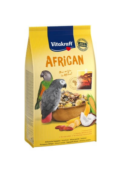 Vıtakraft - 187 - Afrıka Papağan Yemı 750 Gr X - Spt-gld - 1 Adet