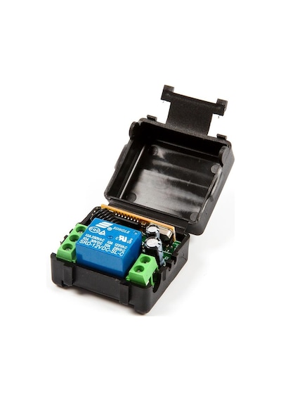 Kablosuz 433MHz 12V 1 Kanallı Röle Modülü (Uzaktan Kumanda İle Birlikte)