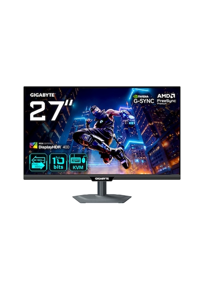 Gigabyte M27UP 27" 1 ms 4K 160 Hz - Full HD 320 Hz Pivot IPS Oyuncu Monitörü