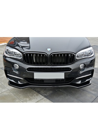 Bmw X5 F15 Mtek Ön Lip, Parlak Siyah, Abs Plastik, 2014 2018