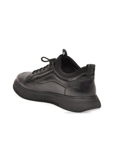 Komcero Kauçuk Tabanlı Bağcıklı Sneaker Siyah Hakiki Deri Erkek Casual Ayakkabı 5k1232-2297 Komcero Kauçuk Tabanlı Bağcıklı Sneaker Siyah Hakiki Deri Erkek Casual Ayakkabı 5k1232-2297