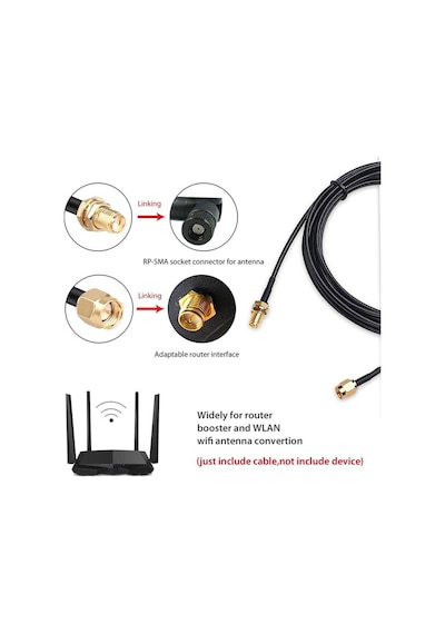 Network Kablo - Cat. 8 - Siyah - 2 Metre
