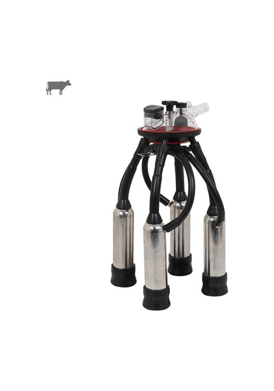Melasty Süt Sağma Makinesi 240 Cc Sağım Demeti Tam Tip Paslanmaz Kılıflı