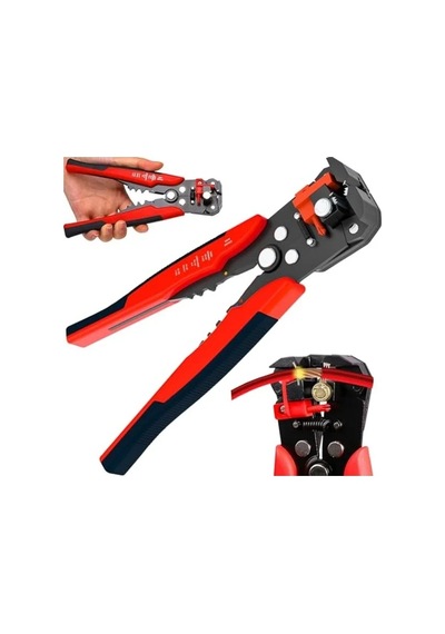 5 Fonksiyonlu Otomatik Kablo Soyucu, Ayarlanabilir 0.2-6 Mm², Ergonomik Tasarım