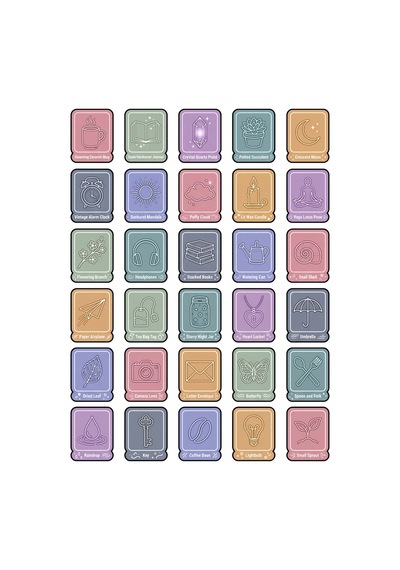 Okul Motivasyon Pastel Sticker Seti 150 Adet - 5'li Mega Paket - Laptop Defter Ajanda Etiketi Çok Renkli