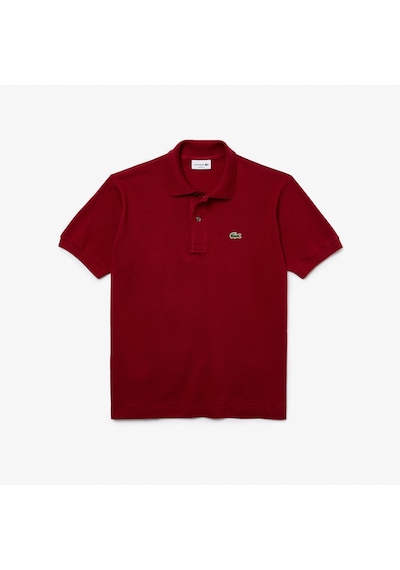 Lacoste Erkek Classic Fit L.12.12 Bordo Polo Yaka Tişört Bordo