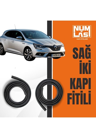 Renault Megane 4 Hatchback Sağ Ön Ve Arka Kapı Fitili-a Kalite-numlas-nm7075