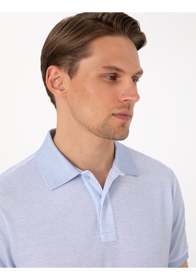Pierre Cardin Erkek Açık Mavi Tişört 50306060-vr003 Açik Mavi