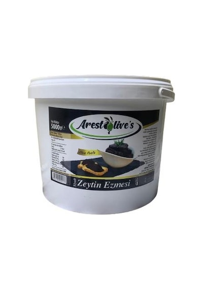 Arestolive Siyah Zeytin Ezmesi 5 Kg