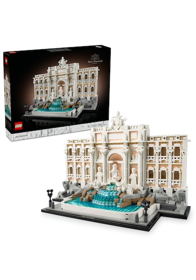 LEGO® Architecture Trevi Çeşmesi 21062 - Yetişkinler için Koleksiyonluk Seyahat Hatırası Yapım Seti (1880 Parça)